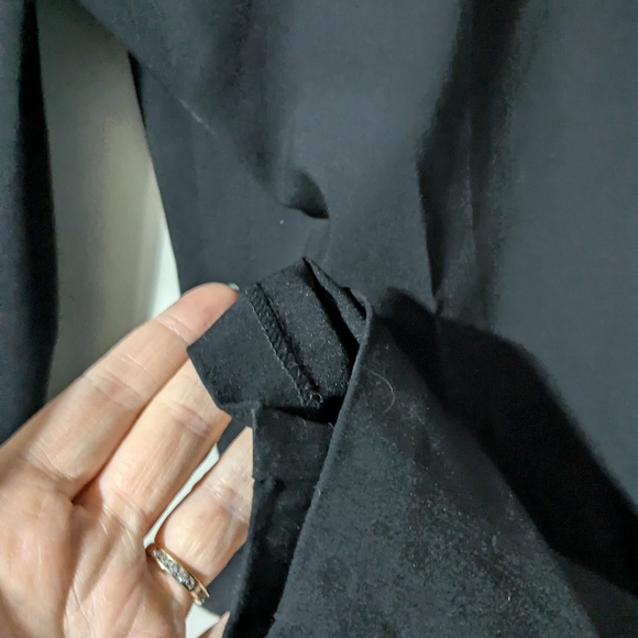 Susan Graver Women's Premium Stretch Straight Leg Pull-On Pants Black Size 18W - Picture 4 of 11